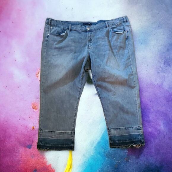 Super cute women's blue jeans by Denim 24/7 3XL - Picture 1 of 5